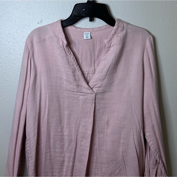 Old navy Women Pink Long sleeve‎ Blouse top size XS - Picture 2 of 8